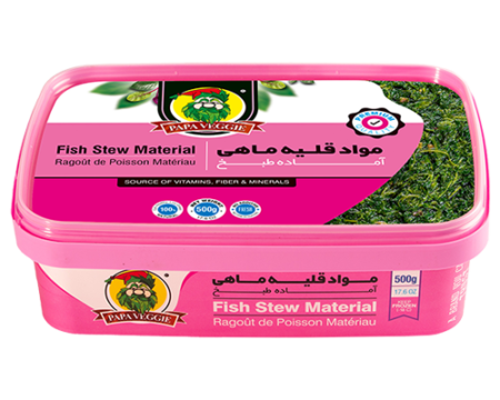 Papa Veggie Fish Stew Material 500g