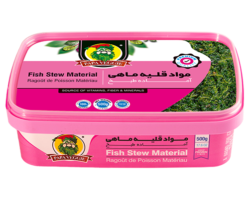 Papa Veggie Fish Stew Material 500g