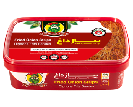 Papa Veggie Fried Onion Strips 300g