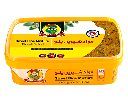 Papa Veggie Sweet Rice Mixture 400g