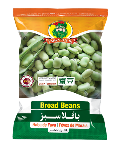 Papa Veggie Broad Beans 750g