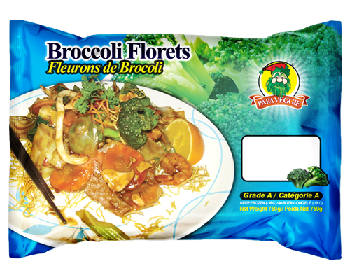 Papa Veggie Broccoli Florets 750g