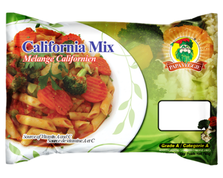 Papa Veggie California Mix 750g