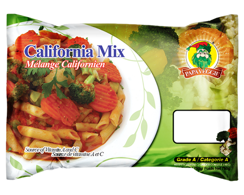 Papa Veggie California Mix 750g