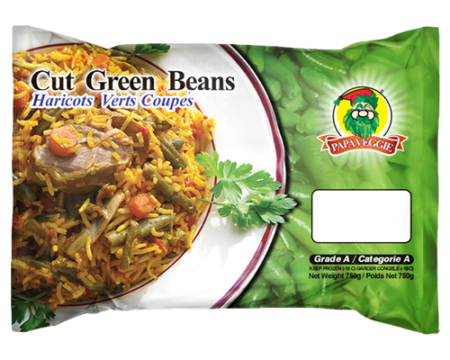 Papa Veggie Cut Green Beans 750g