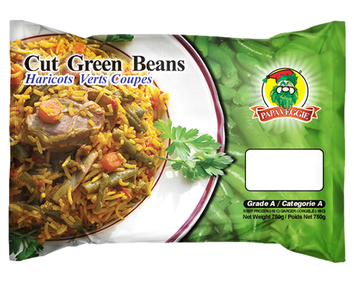 Papa Veggie Cut Green Beans 750g