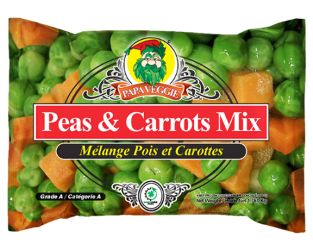 Papa Veggie Peas & Carrot Mix 1.750kg