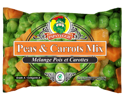 Papa Veggie Peas & Carrots Mix 750kg