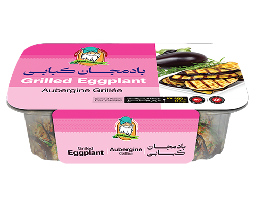 Amoo Sabzi Foroosh Grilled Eggplant 400g