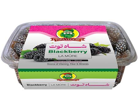 Papa Veggie Blackberry 300g