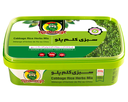 Papa Veggie Cabbage Rice Herbs Mix 350