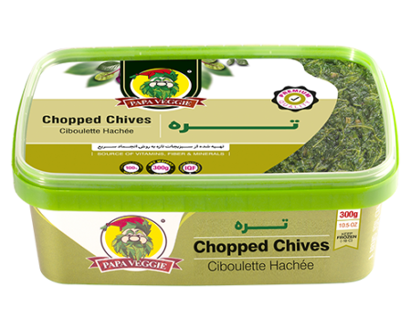 Papa Veggie Chopped Chives 300g