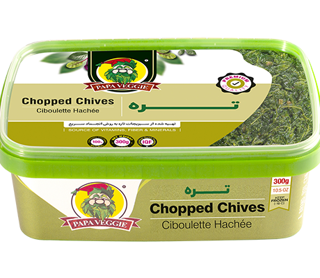 Papa Veggie Chopped Chives 300g